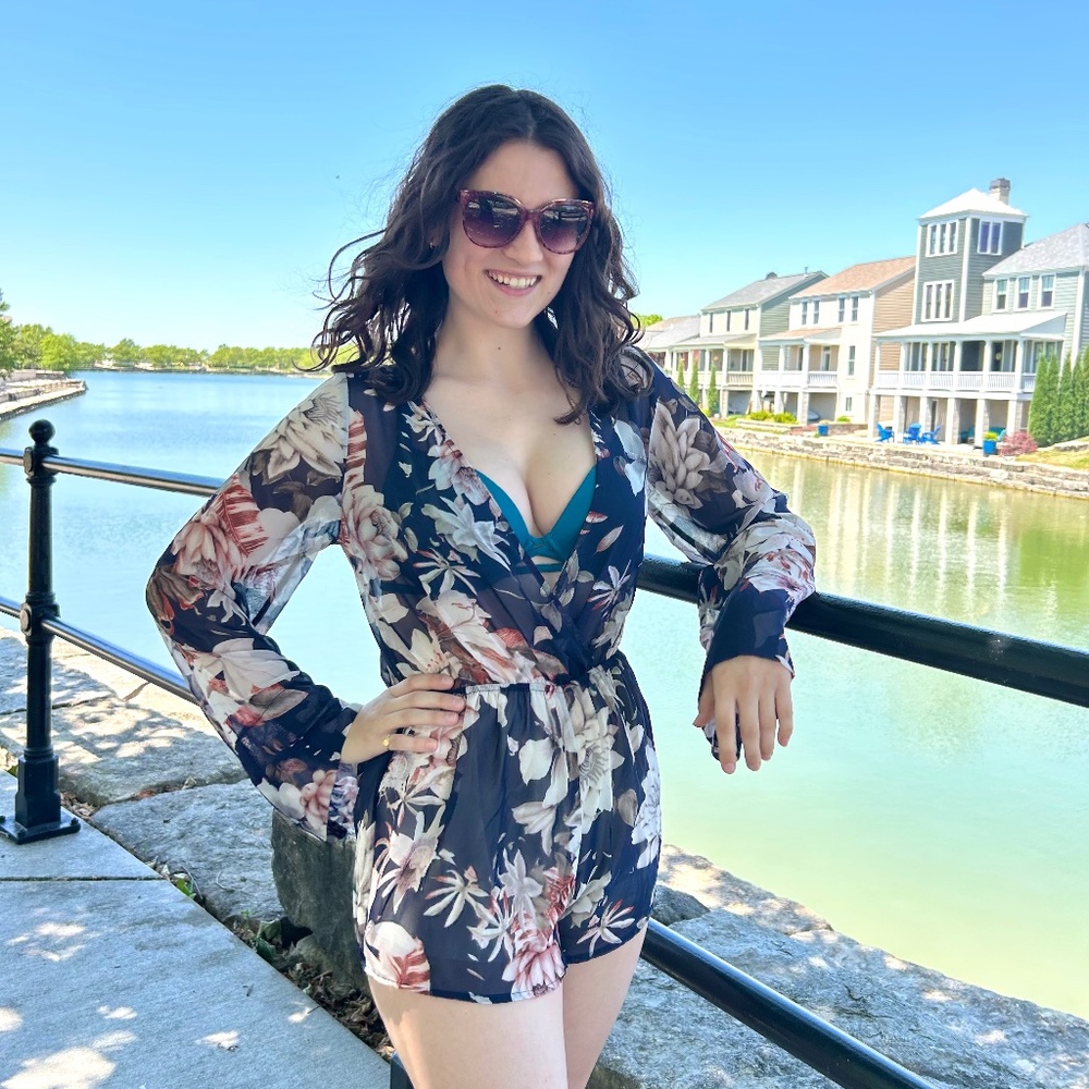 Women's Beach Coverup Romper